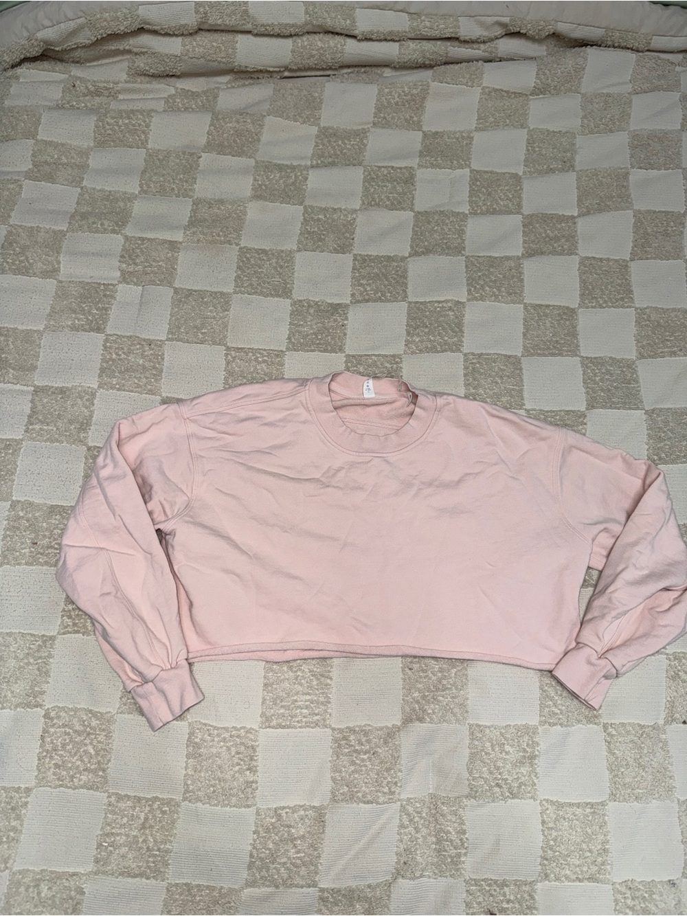 Lululemon All Yours Cropped Crew (was cut shorter) size 4‎